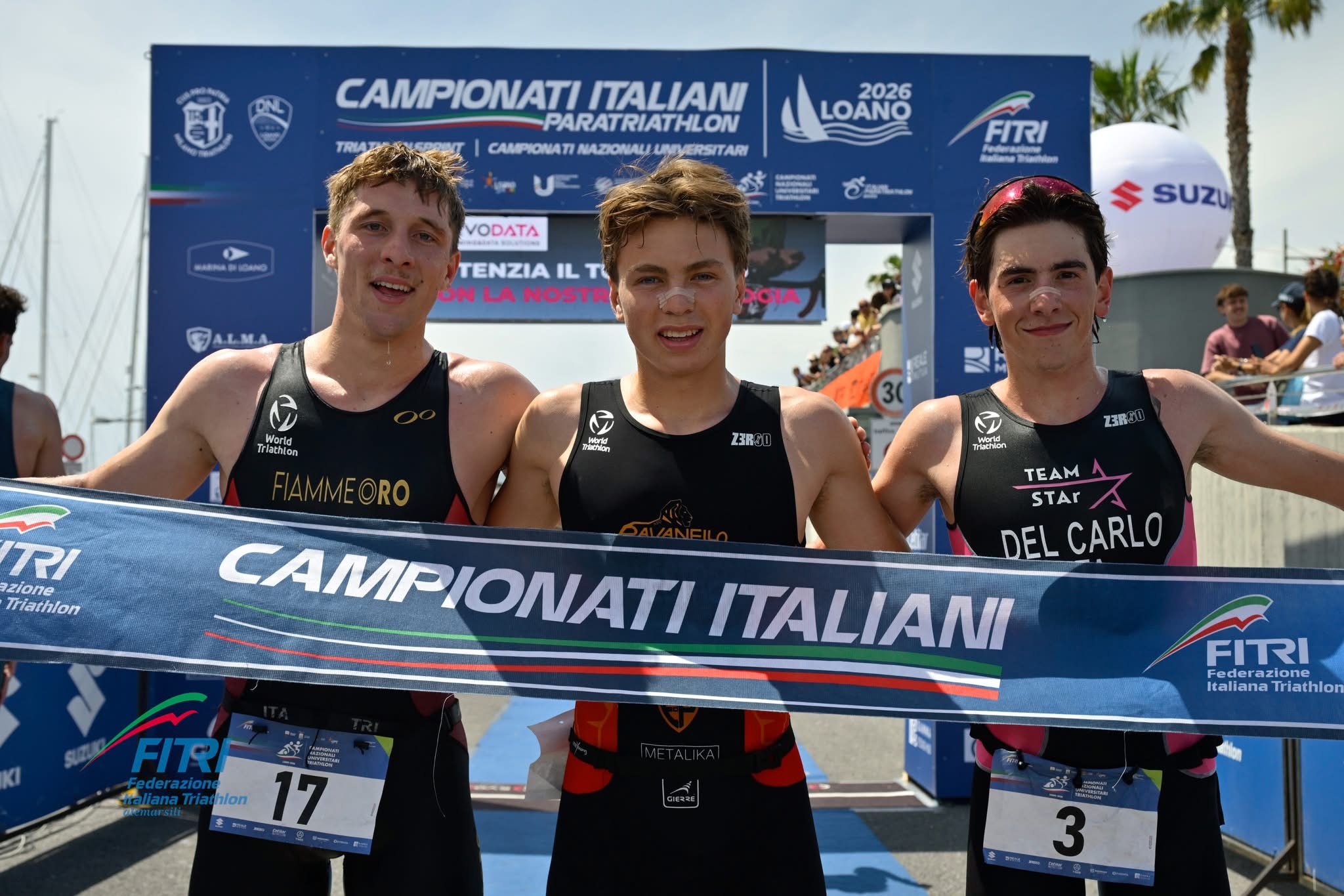 Italian Championships Podium - Loano
