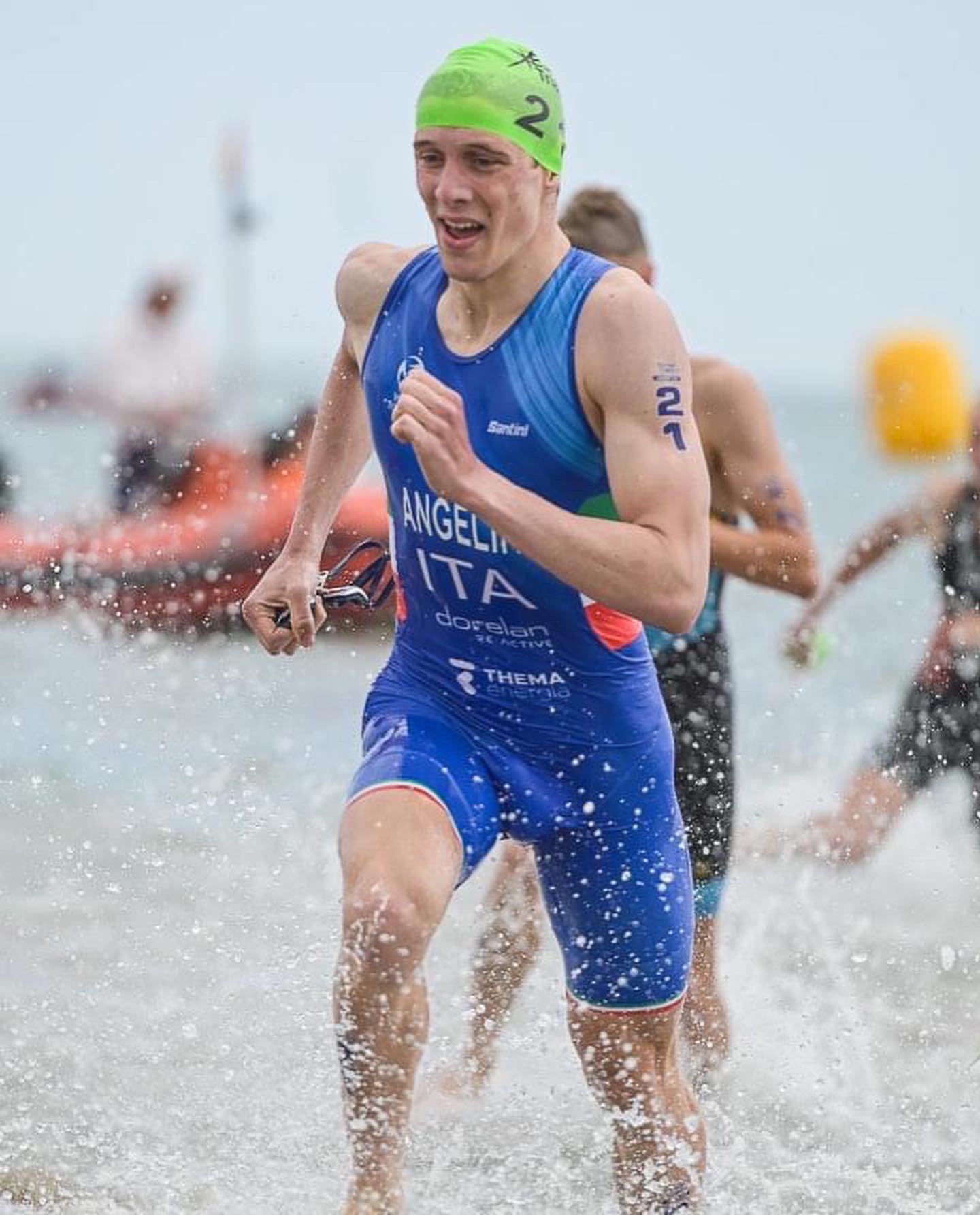 Fiorenzo Angelini - Triathlon swim exit